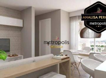22f328e4990f688c804827a03849e92bffbec258 · Apartamento à venda, 59 m² por R$ 451.000,00 - Vila Metalúrgica - Santo André/SP