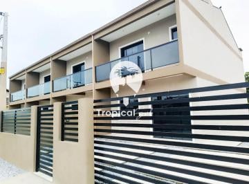 Casa · 138m² · 2 Quartos · 2 Vagas · Sobrado com 3 dormitórios à venda, Grajaú, PONTAL DO PARANA - PR
