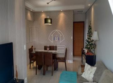 Sala de estar + sala de jantar · Apartamento à venda no Condomínio Residencial Independência, em Nova Odessa/SP
