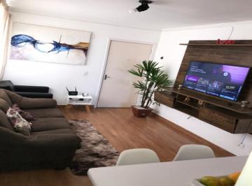 Sala de estar · Apartamento à venda em Sumaré/SP, Parque Bandeirantes I (Nova Veneza): 49m²