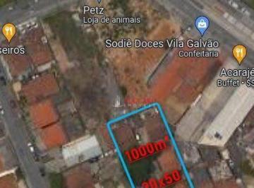 e58b5642cab6498d0273558866c58794465e1339 · ´ÁREA P VENDA E INCORPORAÇÃO, COM 1000 m² por R$ 3.000.000 - Vila Galvão - Guarulhos/SP