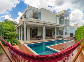 Foto 01 · Aluguel de Casa em Condomínio de Luxo no Swiss Park, Campinas-SP: 4 Quartos, 4 Suítes, 2 Salas, 7 Ba