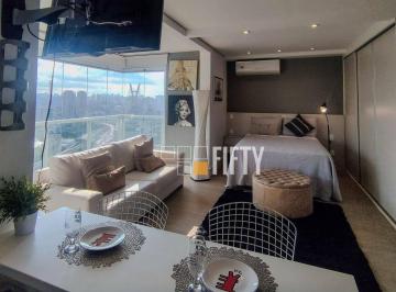ac0bd00e3b324b42a1340e6498c871e88261f7ff · Apartamento com 1 dormitório à venda, 45 m² por R$ 750.000,00 - Brooklin - São Paulo/SP