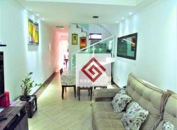 2e7fdaacffd225f2407a28271822e081eb6282fb · Sobrado com 3 dormitórios à venda, 125 m² por R$ 585.000,00 - Vila Camilópolis - Santo André/SP