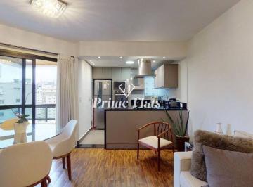 Apartamento · 80m² · 2 Quartos · 2 Vagas · Flat disponível para locação no The First Free Flex Residence no Jardins, com 80 m², 2 dormitórios e