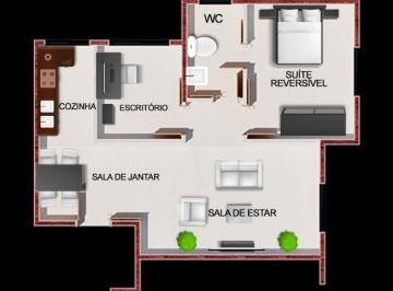 Apartamento de 1 quarto, João Pessoa · Apartamento à venda no bairro Altiplano Cabo Branco - João Pessoa/PB