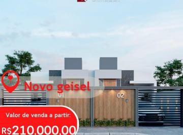 Casa · 2 Quartos · Casa à venda no bairro NOVO GEISEL - João Pessoa/PB