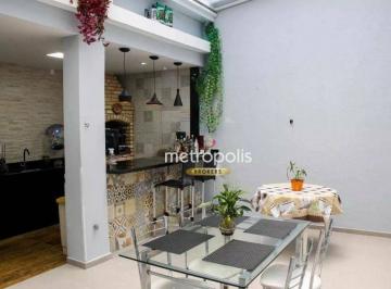 Área Gourmet · Sobrado com 3 dormitórios à venda, 223 m² por R$ 1.350.000,00 - Cerâmica - São Caetano do Sul/SP