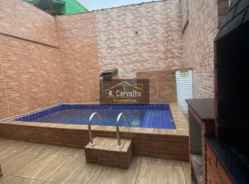 Casa · 120m² · 2 Quartos · 4 Vagas · Casa com 2 dorms, Aviação, Praia Grande - R$ 420 mil, Cod: 2660