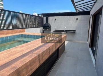 Apartamento · 146m² · 2 Quartos · 1 Vaga · Cobertura com 2 dorms, Tupi, Praia Grande - R$ 850 mil, Cod: 2596