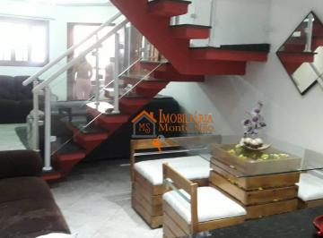 03acc06af316e0048ee9106eda1d77d87dd2c1d3 · Sobrado com 3 dormitórios à venda, 125 m² por R$ 583.000,00 - Jardim Adriana - Guarulhos/SP