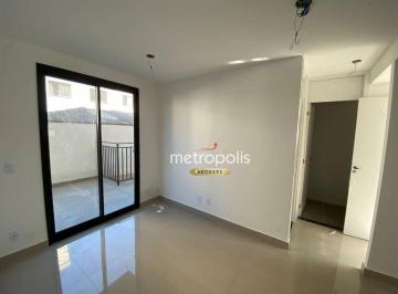 Sala · Apartamento Garden com 2 dormitórios à venda, 65 m² por R$ 375.000,00 - Vila Valparaíso - Santo Andr