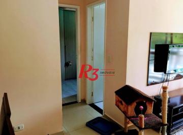0b40e0e0057d90a9e6acf670fb0176ca3b3c9e35 · Apartamento com 2 dormitórios à venda, 55 m² por R$ 300.000,00 - Morro de Nova Cintra - Santos/SP