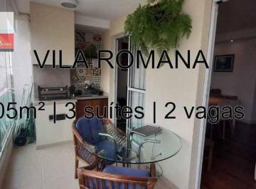 cc1db6a3cc2eab5700e39f4d9807db4b390e8217 · R. Scipião, 471 - Vila Romana, 3 suítes, 105m², Cond. Ária