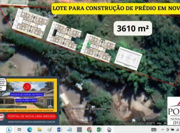 Foto 01 · Terreno a venda com 3.610 m², boa topografia para construção de prédio e com uma pequena área verde