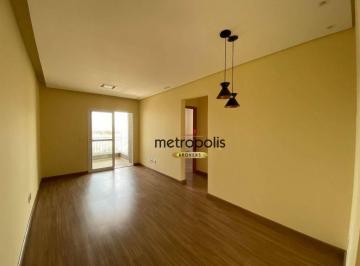 Sala de estar · Apartamento para alugar, 63 m² por R$ 4.230,62/mês - Campestre - Santo André/SP