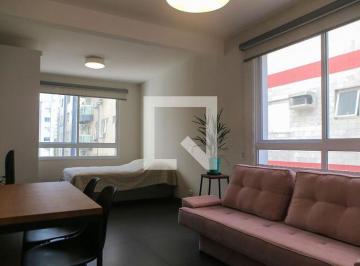Apartamento · 38m² · 1 Quarto · 1 Vaga · Apartamento para Aluguel - Embaré, 1 Quarto, 38 m² - Santos