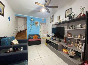 Sala · Sobrado à venda, 158 m² por R$ 641.000,00 - Campestre - Santo André/SP