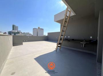 Terraço · Cobertura 229m² Castelo, 3 Qtos, 3 Suítes, 4 Vagas Prédio Novo c/ Lazer Completo