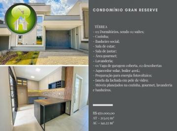 Foto 01 · Casa, Condominio Park Gran Reserve, Indaiatuba, SP