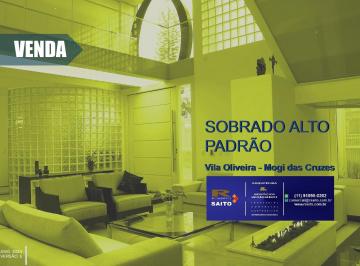 Casa de 5 quartos, Mogi das Cruzes · Sobrado Residencial com 475,00 m² à Venda - Vila Oliveira, Mogi das Cruzes, SP