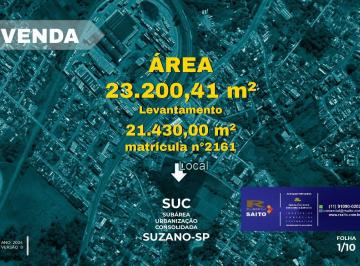 Comercial , Suzano · Área/Terreno com 23.200,41 m² à Venda em Suzano, SP