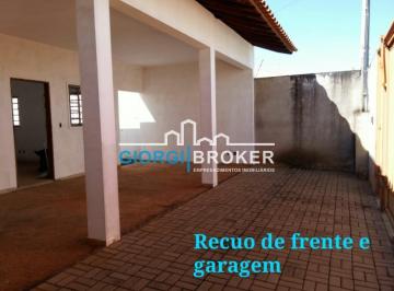 Foto 01 · CASA RESIDENCIAL A VENDA EM MIRASSOL: BAIRRO REGISSOL - 3 quartos, 1 suíte, 1 sala, 1 banheiro, 2 va
