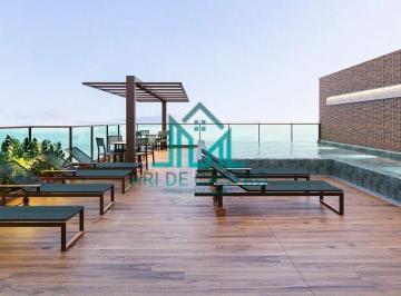 Apartamento · 50m² · 1 Quarto · 1 Vaga · WISH RESIDENCE - Apartamentos Quarto e Sala de 51,13m² com varanda, à venda a uma quadra da orla da 
