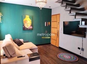 sala · Cobertura à venda, 89 m² por R$ 500.000,00 - Parque das Nações - Santo André/SP