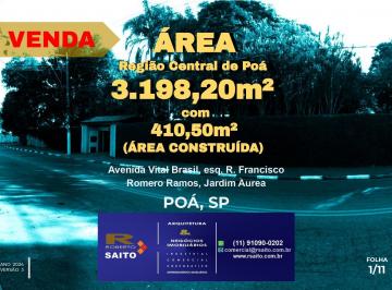 Comercial , Poá · Lote/Terreno com 3.198,20 m² à Venda