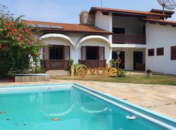 64313be7f45cfc73aef16713f2be6e74a5f4ca71 · Linda casa térrea com piscina e sauna para Locação - Condomínio Village Paineiras - Pindamonhangaba/