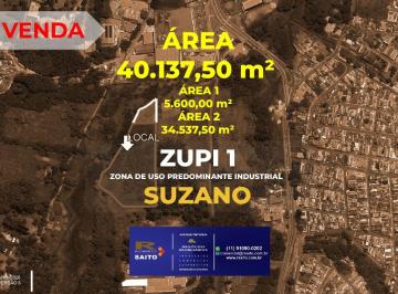 Comercial , Suzano · Área/Terreno em Zupi 1 Com 40.137,50 m² à Venda em Suzano