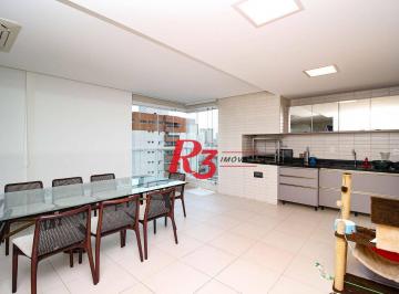 9704a0f6a152de5d6b00286806e4b54f79c64cbd · Apartamento com 3 dormitórios à venda, 164 m² por R$ 2.400.000,00 - Vila Rica - Santos/SP