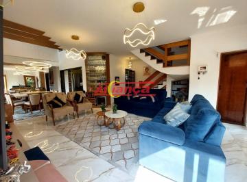 Casa · 517m² · 5 Quartos · 4 Vagas · SOBRADO COM 5 DORMITÓRIOS SENDO 4 SUITES À VENDA, 517 m² Jardim Santa Mena - Guarulhos - SP