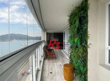 62e1dd07c51c54be1dabeda0b3fc4807e4b556aa · Apartamento com 4 dormitórios à venda, 189 m² por R$ 2.982.000,00 - Ponta da Praia - Santos/SP