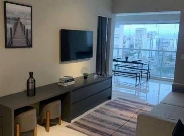 566a798b3ddc746896acfee5cd1460714d304a3f · Apartamento MOBILIADO com 1 quarto, 52 m² - venda por R$ 850.000 ou aluguel por R$ 5.900/ano - Vila 