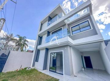 Casa · 150m² · 3 Quartos · 3 Vagas · Triplex Novo de Frente para Rua • Pinheirinho
