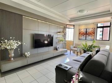 735ccd619c378c72acc8dad997643c07bd2e296e · Apartamento com 3 dormitórios à venda, 177 m² por R$ 749.000,00 - Manaíra - João Pessoa/PB