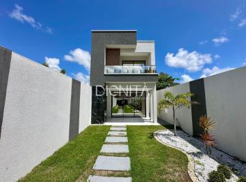 Casa · 136m² · 4 Quartos · 4 Vagas · Casa duplex à venda com 4 suítes - Eusébio-CE