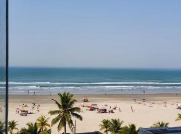 Apartamento de 2 quartos, Praia Grande · Apartamento na Aviação frente mar, 02 quartos, sacada gourmet, vista mar!