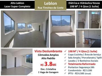 Apartamento de 4 quartos, Rio de Janeiro · APARTAMENTO COM 4 QUARTOS A VENDA NO ALTO LEBLON!