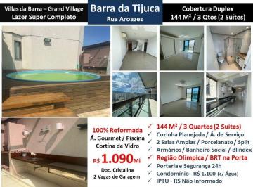Apartamento de 3 quartos, Rio de Janeiro · COBERTURA COM 3 QUARTOS A VENDA NA REGIÃO OLÍMPICA DA BARRA