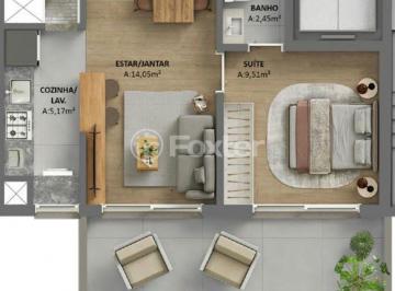 Book Castro Alves 1055 - Zuckhan - v3_page-0001.jpg · Apartamento Garden, 1 dormitórios, 59.46 m², em Rio Branco