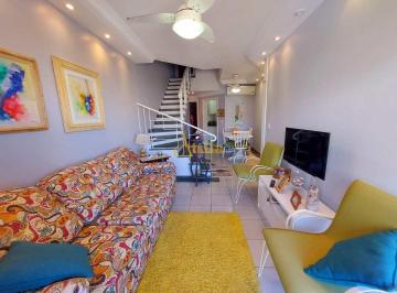 Apartamento · 170m² · 2 Quartos · 2 Vagas · Cobertura decorada, 2 dorms, 200mts praia, região do Aquário
