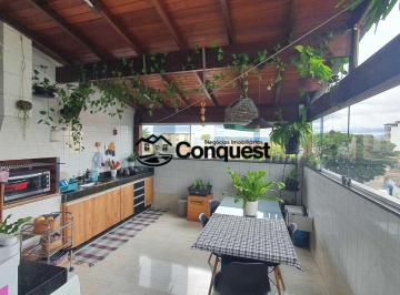 Apartamento · 172m² · 3 Quartos · 2 Vagas · Belíssima Cobertura 3 Quartos com 2 suítes, 2 Vagas Garagem - Riacho das Pedras - Contagem !