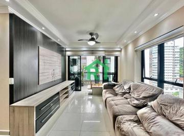 6c4c6eace26931a9db8a4f897c7bea3d56e63adf · Apartamento com 3 quartos (1 suíte), 2 vagas e lazer à venda em Pitangueiras, Guarujá