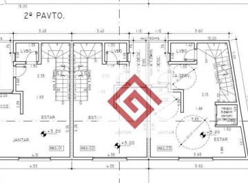 36ced7cface8c110a1542c06078a065e294e24d2 · Sobrado à venda, 110 m² por R$ 550.000,00 - Santa Teresinha - Santo André/SP