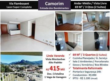 Apartamento de 3 quartos, Rio de Janeiro · APARTAMENTO A VENDA COM 3 QUARTOS NA ESTRADA DOS BANDEIRANTES
