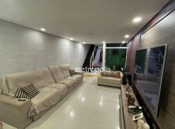 Sala · Sobrado à venda, 250 m² por R$ 1.350.000,00 - Vila Assunção - Santo André/SP