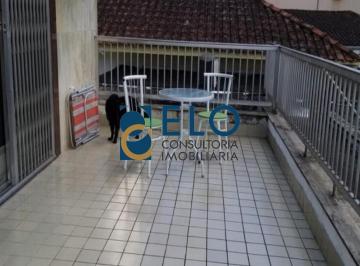 Foto 01 · Casa Sobreposta Alta à Venda em Santos-SP no Boqueirão  4 quartos, 1 suíte, 2 salas, 3 banheiros, 3 